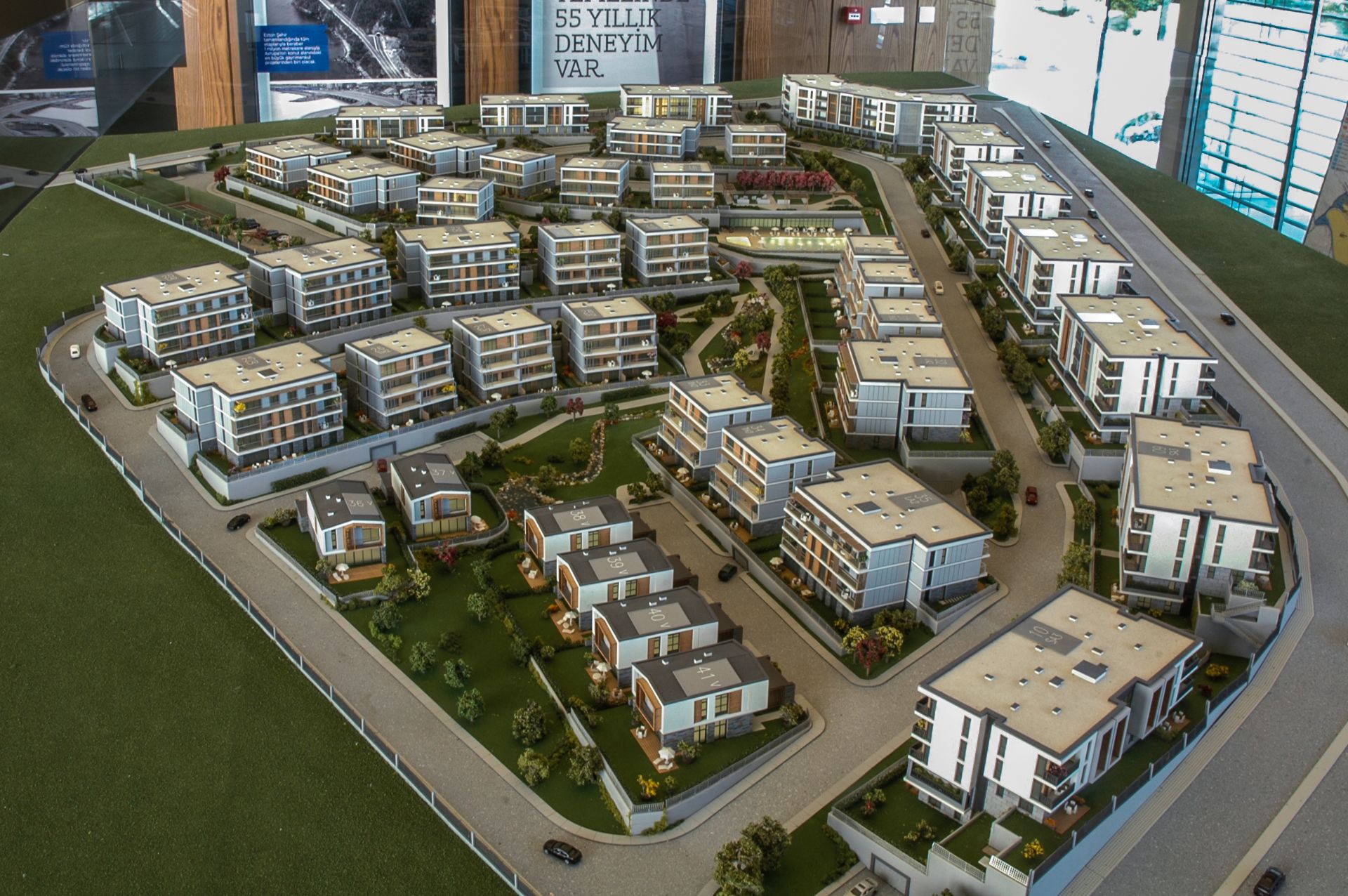 Eston Şehir Mahallem site maketi – 1/200 ölçek