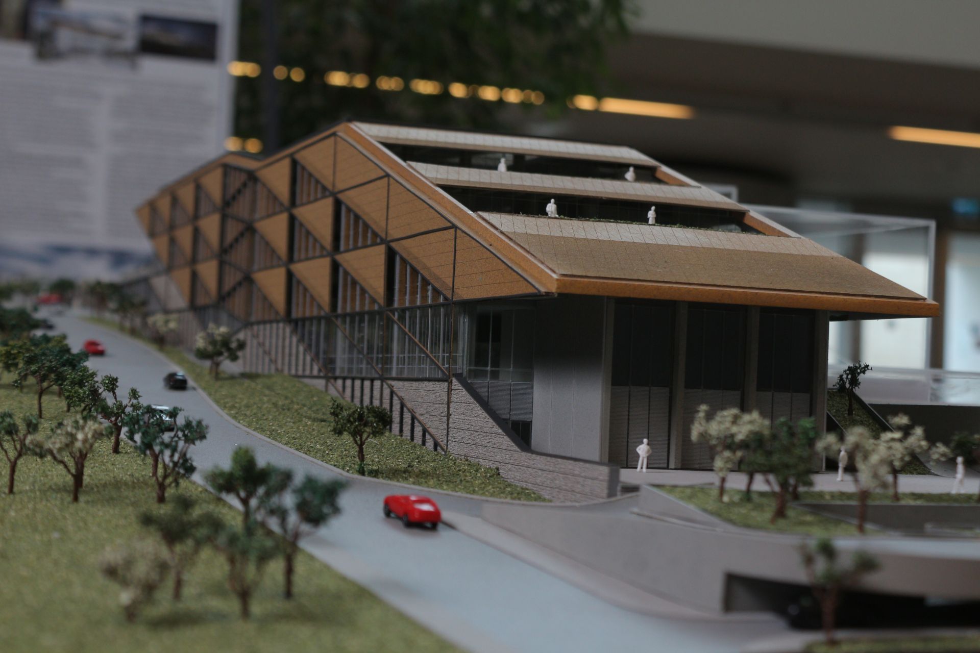 Özyeğin Üniversitesi Mimarlık Fakültesi maketi – 1/200 ölçek