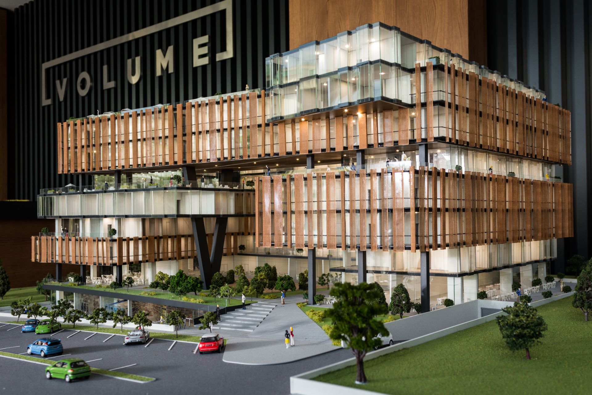 Volume İstanbul ofis maketi – 1/75 ölçek